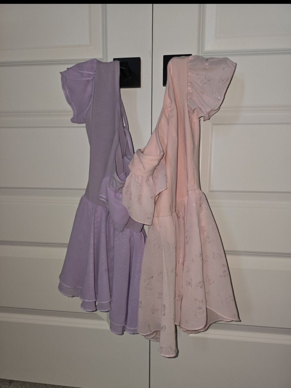 Girls' Lavender and Blush Pink Dance Dress Bundle